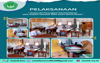 Supervisi Kepala Sekolah