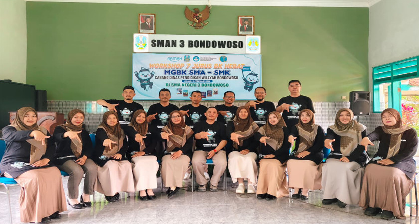 Tingkatkan Kualitas Layanan Siswa, Guru BK SMA Islam Nurul Khalil Ikuti Workshop