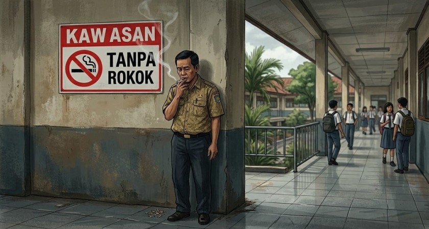 Refleksi Bersama: Mengapa Sekolah Harus Benar-benar Menjadi Kawasan Tanpa Rokok